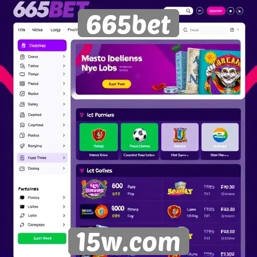 Interface amigável do 665bet melhora a experiência do usuário